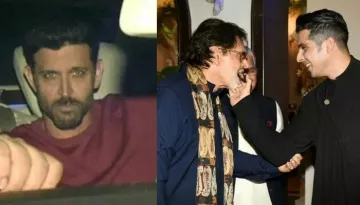 Hrithik Roshan Attends Ex-Wife Sussanne Khan's Father Sanjay Khan's Birthday Bash, Pictures Inside