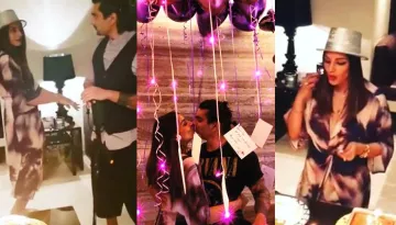 Bipasha Basu And Karan Singh Grover Share Passionate Kiss On Her 40th Birthday [Pics,Videos]
