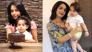 Mallika Sherawat Enjoys A Paino Session With Nephew-Cum-Internet Sensation, Ransher Lamba