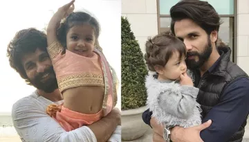 Shahid Kapoor Takes Daughter Misha Out On A Bike Ride, He Can't Stop Looking At Her Innocent Face