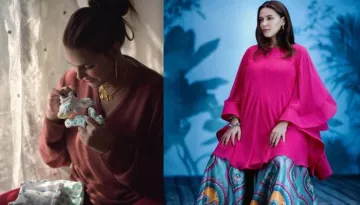 Neha Dhupia Gives A Befitting Reply To The Article Fat Shaming Her Post Pregnancy Weight Gain