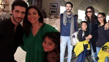 Sushmita Sen, BF Rohman Shawl And Her Two Daughters, Alisah And Renee, Go Off For A 'Family' Holiday