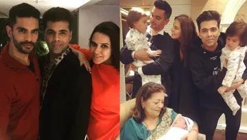 Neha Dhupia Shares An Adorable Birthday Message For Karan Johar's Twins, On Behalf Of Daughter Mehr