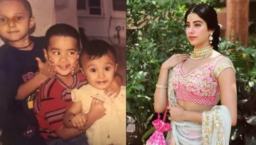 Unseen Childhood Pics Of Janhvi Kapoor With Naughty And Mischievous Expressions Are Too Cute To Miss
