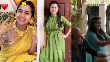 Palak Jain Makes For A Beautiful Bride-To-Be In Her Haldi-Mehendi, Dances Like Crazy At One Function