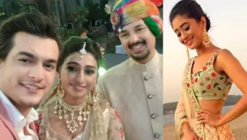 Mohsin Khan And Shivangi Joshi Attend The Engagement Bash Of Co-Star Mohena Kumari In Goa