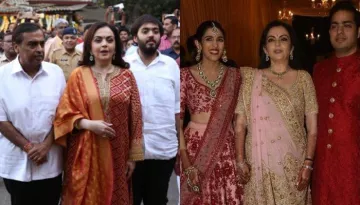 Nita Ambani, Mukesh And Anant Visit Siddhivinayak Temple To Present Wedding Invite Of Akash-Shloka