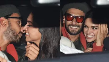 Ranveer Singh Kisses And Hugs Deepika Padukone In Front Of Fans At 'Gully Boy' Screening