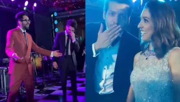 Unseen Video From Neeti Mohan-Nihaar Pandya's Sangeet, Ayushmann-Aparshakti Hold The Stage