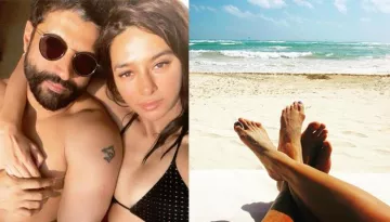 Farhan Akhtar And GF Shibani Dandekar Are Off To A Dreamy Beach Vacay At An Exotic Location, [Pics]