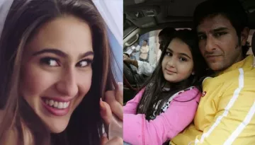 Unseen Throwback Picture Of A 'Nerdy' Sara Ali Khan Wearing Glasses And Braces