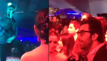Alia Bhatt And Ranbir Kapoor Enjoy Chainsmokers' Performance At Akash Ambani-Shloka Mehta's Sangeet