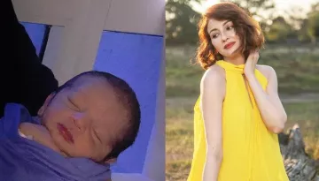 Saumya Tandon's Adorable Picture With Her Sleeping Two-Month-Old Baby Boy, Miraan Tandon Singh