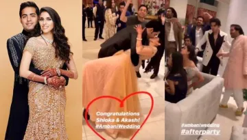 Akash And Shloka Share A Lovely Kiss, Radhika Gave An Unexpected Reaction When Asked To Kiss Anant