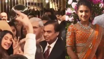 Unseen Video Of Anant Ambani's Girlfriend, Radhika Merchant Dancing With Mukesh Ambani