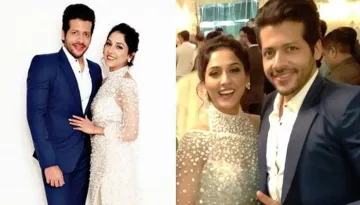 Neeti Mohan-Nihar Pandya's First Outing As Married Couple At Akash-Shloka's Reception [VIDEO]