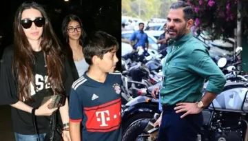 Karisma Kapoor And Ex-Husband Sunjay Kapur Come Together To Celebrate Kiaan Raj Kapoor's Birthday