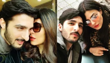 Sushmita Sen Poses With Beau Rohman Shawl At London Airport As They Head Out For Vacation