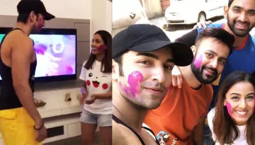 BB 12 Fame, Srishty Rode And Rohit Suchanti Celebrated Holi Together, Added Sparks To Love Rumours