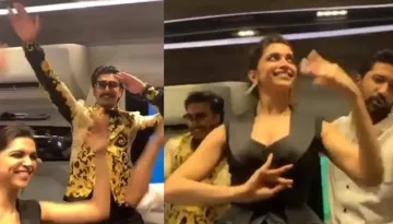 Deepika Padukone Dances Her Heart Out With Husband Ranveer Singh And Vicky Kaushal, Video Inside