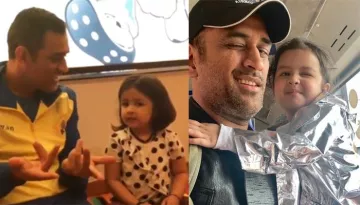 MS Dhoni Asks Ziva Dhoni 'How Are You' In Five Languages, She Can Give You Linguistics Lessons