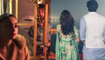 Unseen Picture Of Alia Bhatt And Ranbir Kapoor Shared By Ayan Mukerji From The Sets Of Brahmastra