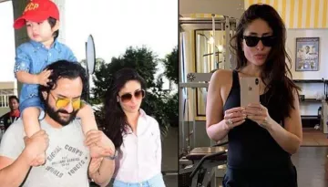 Kareena Kapoor Khan, Taimur Ali Khan, Saif Ali Khan Spotted In Gym Together, Set Sheer Family Goals