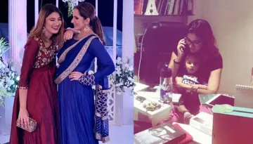 'Maasi' Anam Mirza Spends Time With Sania Mirza's Baby Boy, Izhaan Mirza Malik And He Is The Boss