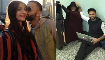 Anand Ahuja Shares A Picture With Sonam Kapoor From Their Airport Diaries And We All Can Relate