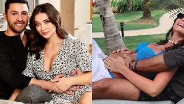 Amy Jackson Flaunts Baby Bump During Dubai Vacation With Fiance George Panayiotou, Videos Inside