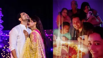 Parul Chauhan Surprises Chirag Thakkar At Midnight On His Birthday, Here's How He Reacted