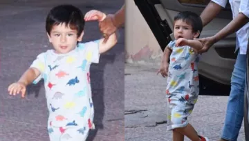 Taimur Ali Khan's Latest Casual Outfit Proves He Loves Dinosaurs Like Every Kid, Video Inside