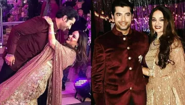 Sharad Malhotra And His FiancÃ©e, Ripci Bhatia Were All 'Rock And Roll' At Their Sangeet Ceremony