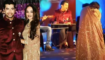 Sharad Malhotra Planned A Sweet Surprise For Ripci Bhatia On Their Sangeet, She Got All Emotional
