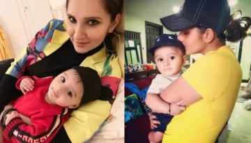 Sania Mirza And Her Son, Izhaan Mirza Malik Are All Set To Beat The Heat In Matching Caps