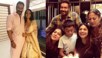 Kajol Makes Fun Of Ajay's Serious Nature In Her Birthday Post For Him, Family Flies Off To Singapore