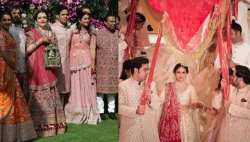 Throwback Picture Of The Ambani Family Where Isha, Akash And Anant Were Delicate Teenagers