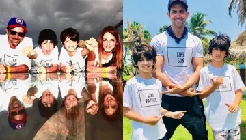 Hrithik Roshan And His Ex-Wife, Sussanne Khan Post Heartfelt Birthday Wishes For Son Hridaan Roshan