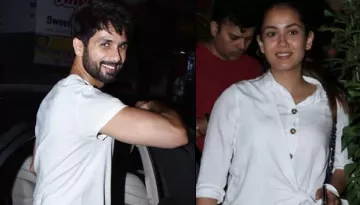 Shahid Kapoor And Wife Mira Rajput Kapoor Are 'Winning At Twinning' In White On Romantic Dinner Date