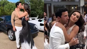 20-Weeks-Pregnant, Amy Jackson And George Panayiotou's Engagement Bash In London, Videos Inside