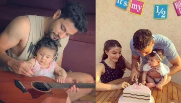 Inaaya Naumi Kemmu Is A Biker Baby As She Goes For Bike Ride With Dad Kunal Kemmu, Picture Inside