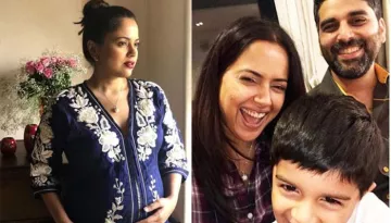 Sameera Reddy Enjoys And Celebrates Her Growing Bump In A Unique Manner, Picture Inside