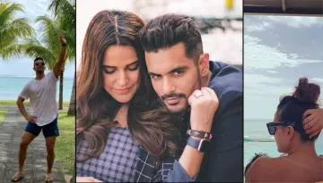 Neha Dhupia Enjoys Her 'Twosday' In Mauritius, To Ring In Wedding Anniversary With Angad Bedi There
