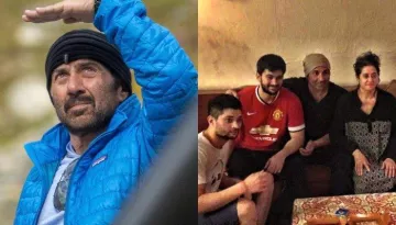 Rare Picture Of Sunny Deol's Wife, Pooja Deol With Her Two Sons Shared By Karan Deol On Mother's Day