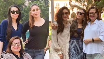 Karisma Kapoor's Mother's Day Post Includes Kareena, Babita, Taimur, But He Is In No Mood To Pose