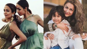 Malaika Arora And Amrita Arora Look Dreamy As They Enjoy A Chill Session With Sons, Arhaan And Azaan