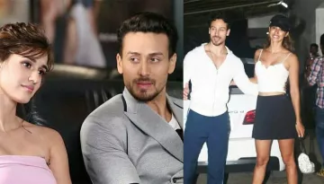 Tiger Shroff Organises Special Screening Of 'SOTY 2' For Disha Patani, They Twin In White