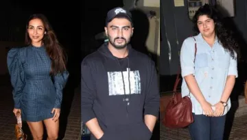 Arjun Kapoor's BF, Malaika Arora And Sister, Anshula Together At 'India's Most Wanted' Screening