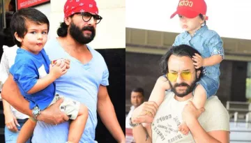 Taimur Ali Khan Taking A Splash In Pool With Abba, Saif Ali Khan Gives Us 'Cool Feels' This Summer