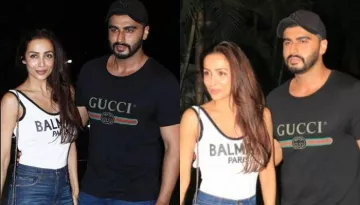 Arjun Kapoor And Malaika Arora Pose Hand-In-Hand For First Time As A Couple At Screening Of His Film